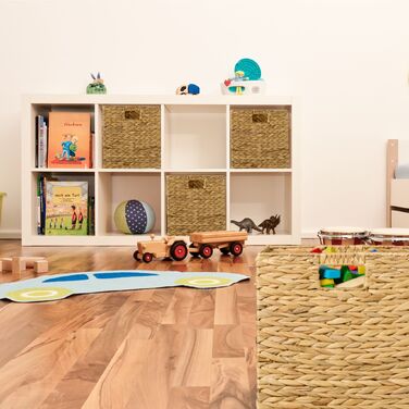 Набір кошиків для зберігання Relaxdays з ротангу