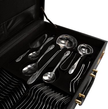 Набір столових приборів Karl Hausmann на 12 осіб (72 шт.) - нержавіюча сталь, для миття в посудомийній машині