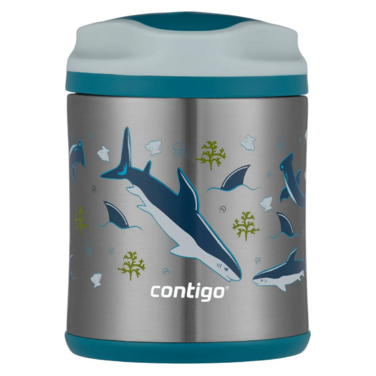 Термос дитячий для їжі Contigo Food Jar 0,3 л сталевий (2136765), Стальной
