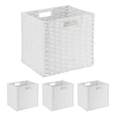 Набір з 4 кошиків для зберігання Relaxdays