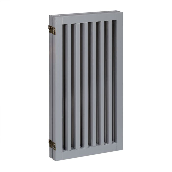 Захисний бар'єр Relaxdays сірого кольору, 92 см