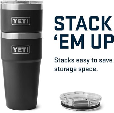Термос YETI Rambler 20oz (591ml) з кришкою MagSlider, колір Moon Dust