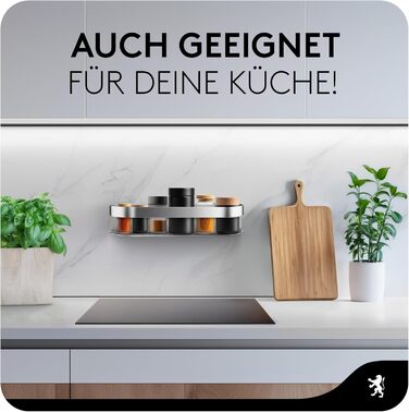 Поличка для душу GUTTENBURG без свердління (XXL, 38 см, 2200 см³), міцна, з нержавіючої сталі, проста установка ARCOS 38