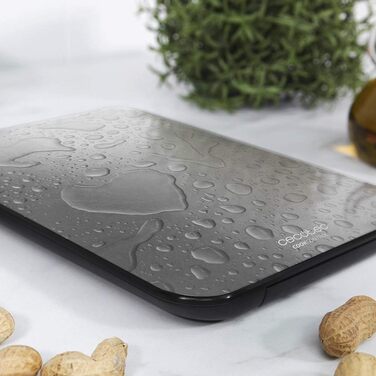 Кухонні ваги Cecotec Cook Control з нержавіючої сталі, LCD-дисплеєм та ретро-дизайном. Водостійка технологія.