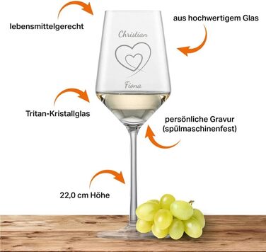 Келих для білого вина Schott Zwiesel Riesling PURE (2 серця) - макс. 60 символів