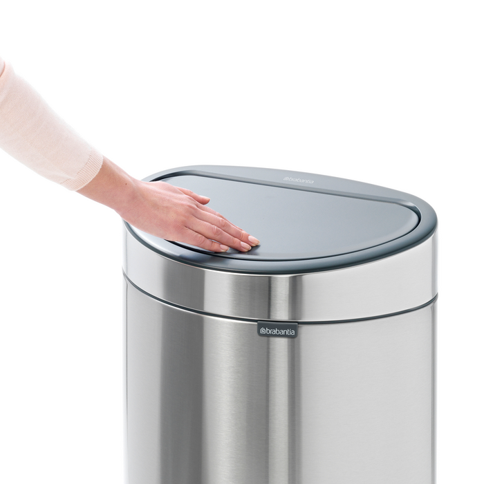 Бак для сміття Brabantia Touch bin 40 л (200748), Стальной, 40