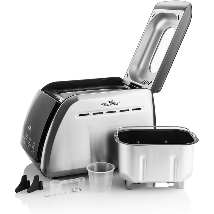 Хлібопечка ETA Delicca 2 з 16 програмами для приготування хліба, булочок, йогурту та джему