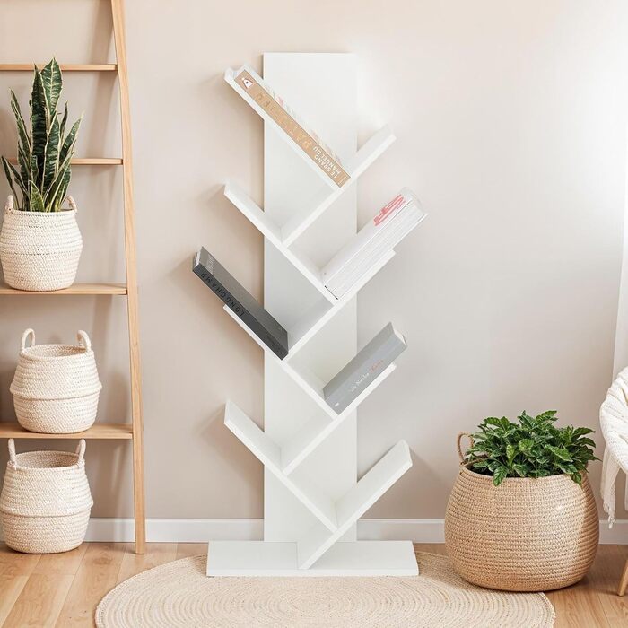 Стелаж для книг IDIMEX Jules - дерев'яний, з високоякісної ДСП, білий