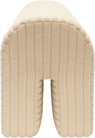 Захист для ліжечка дитячого бортик-подушка від випадання (бежевий, 120 см) Бежевий велюр