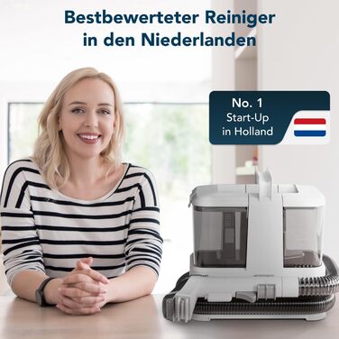 Портативний мийник для м'яких меблів та килимів – компактний пилосос-мийник для килимів, текстилю, автосидінь та диванів