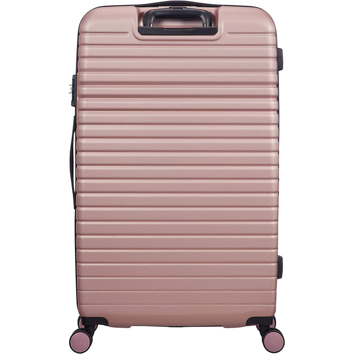 Валіза American Tourister Aero Racer Spinner 68, що розширюється, 75,5 л, Jet Black/Rose Pink