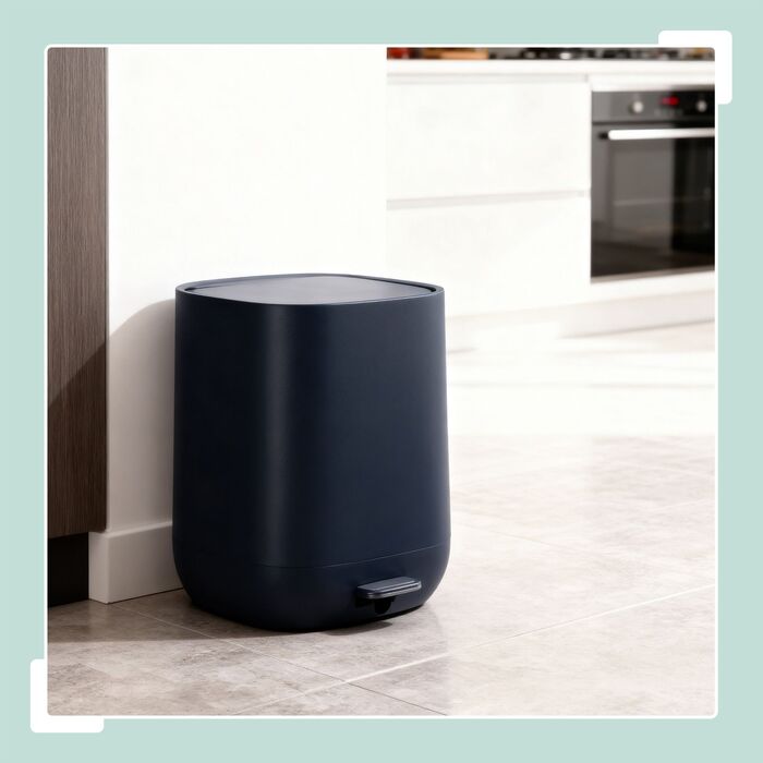 Відро для сміття Relaxdays 5 л з м'яким закриттям