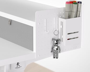 Електричний письмовий стіл WALKINGDESK з регулюванням висоти, 2 шухлядами, ергономічний сидячи-стоячи, для домашнього офісу, з полицею, гачком, DIY-панеллю, 122x61 см, білий