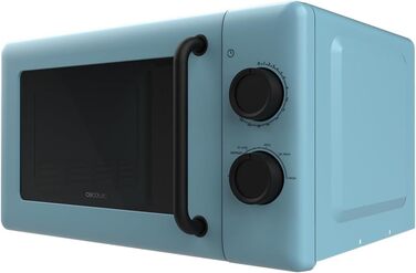 Мікрохвильова піч Cecotec Proclean 3010 20 л, 700 Вт, механічна, 6 режимів, розморожування, таймер 30 хв, синя