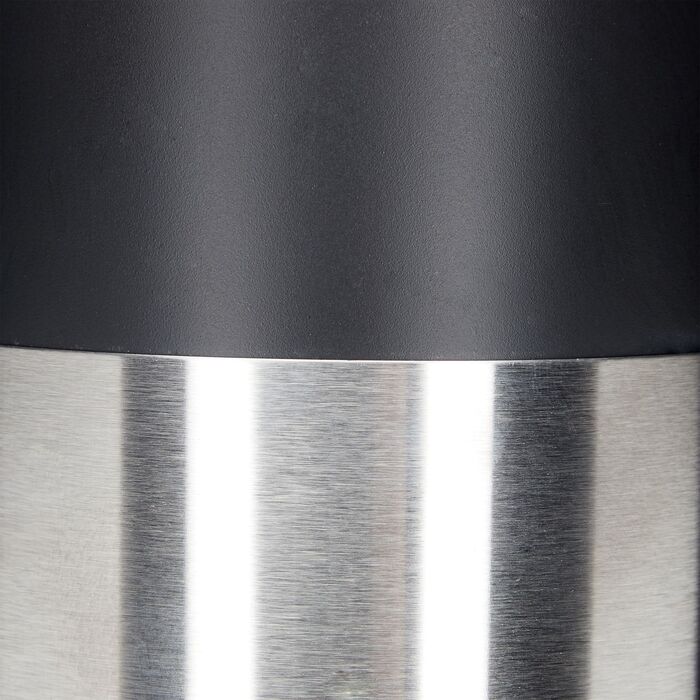 Піч для тераси Relaxdays з дверцятами, чорна