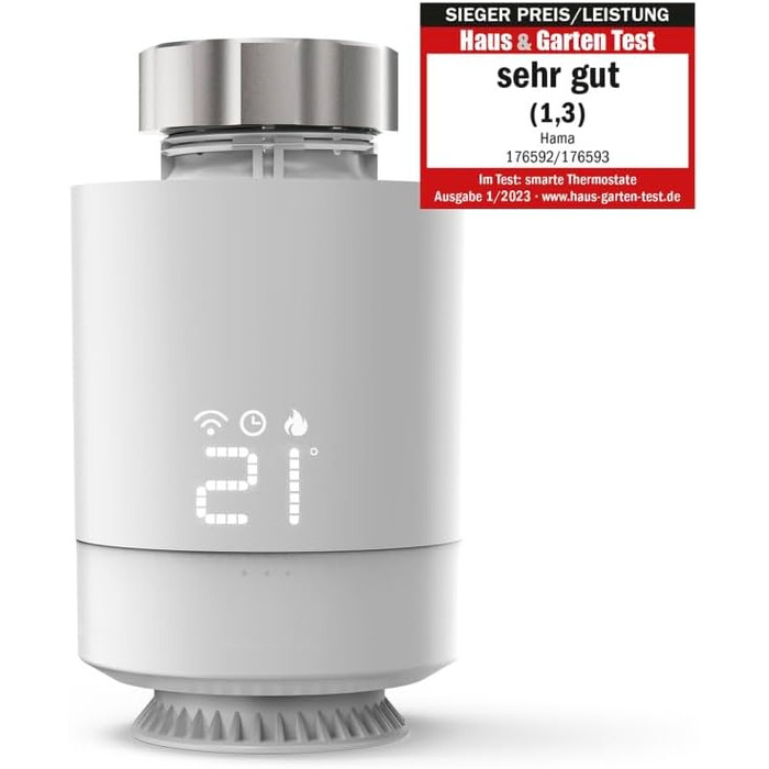 Hama Smartes Heizkörperthermostat (розширене керування опаленням Wi-Fi) - окремий пристрій (знятий з виробництва), комплект з 2 шт.