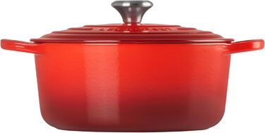 Каструля Le Creuset Signature з чавуну, Ø 26 см, 5,3 л, Червоний (Kirschrot)