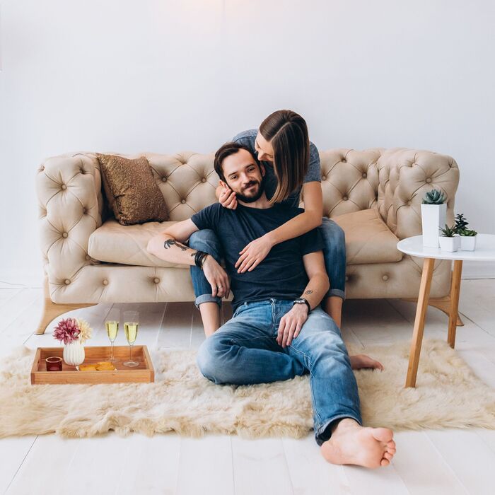 Сервірувальний піднос Relaxdays з горіхового дерева