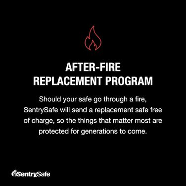 Сейф SentrySafe CHW20221 вогнестійкий, антрацитовий колір, об'єм 0.28 м³