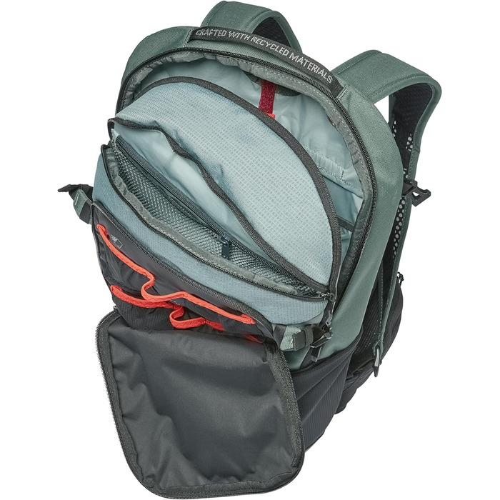 Рюкзаки VAUDE Unisex Moab 15 II 15-19 л ( в упаковці) (один розмір, пиловий мох)