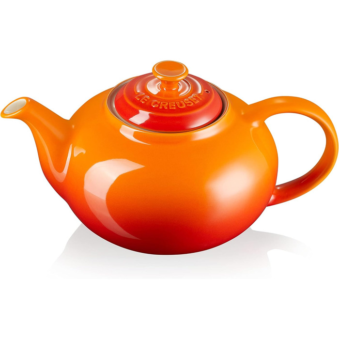 Чайник Le Creuset Klassische з кераміки, 1,3 л, для 3-4 чашок, кольору 'Ofenrot'
