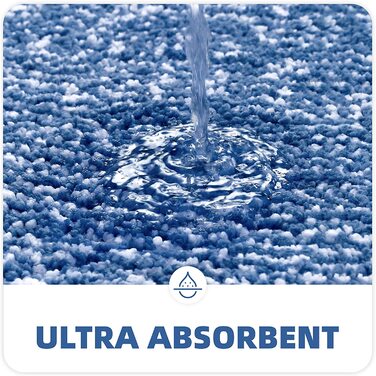 Килимок для ванної кімнати COLOR&GEOMETRY 60x110 см, антиковзаючий, швидковисихаючий