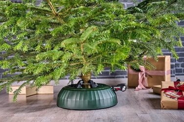 Підставка для ялинки KRINNER X-Series Deluxe X-320 з педаллю та резервуаром 4,5 л (до 3,2 м) – Made in Germany