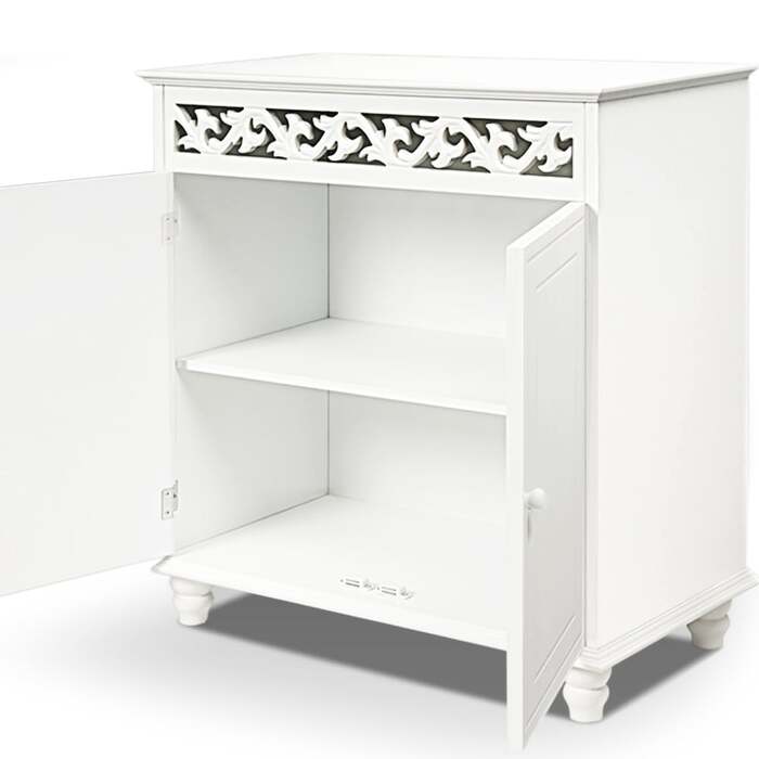 Комод трикотаж білий 76x65x35см