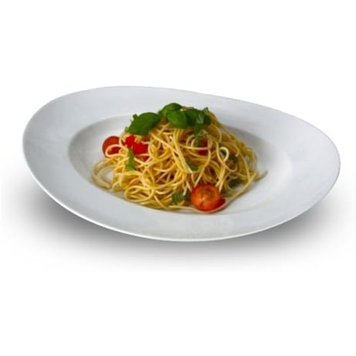 НАБІР з 10 порцелянових тарілок для макаронів і спагеті