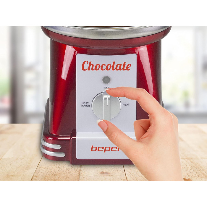 Шоколадний фонтан BEPER P101CUD200, ABS пластик, об'єм 750 мл