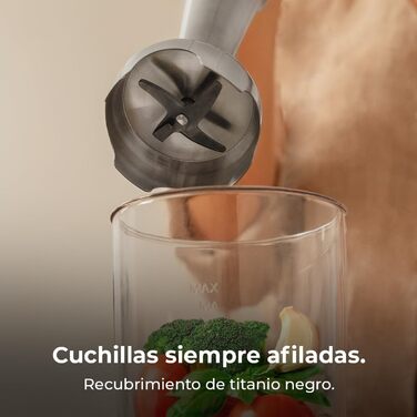 Міксер ручний Cecotec Retro Power 1200MAX, 1200 Вт, 0,5 л, червоний (Vintage)