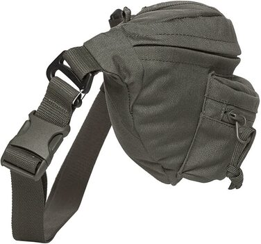 Тасманійський Тигр ТТ модульна стегнова сумка тактична сумка для живота Molle сумісна сумка EDC з 3 відділеннями (кам'яно-сіро-оливковий Irr)