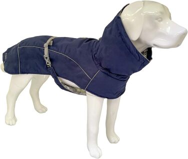 Куртка для собак Croci Hiking, водонепроникна, для собак, на підкладці, зимова, з термопідкладкою, K2, розмір - 151 г (синя, 70 см)