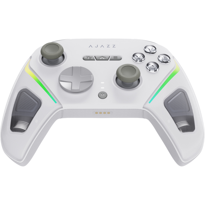 Бездротовий геймпад з док-станцією Ajazz GP100 Set White (GP100S-W)