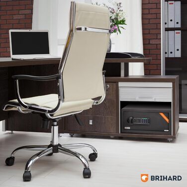 Міні-сейф Home Kleiner Tresor з кодовим замком та LED-екраном 20x31x20 см, 11 л. Сейф для дому або офісу з міцної сталі, для зберігання цінностей, грошей та іншого. (Підходить для ноутбука 20x42x35 см)