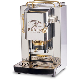Кавомашина Faber Pro Deluxe з міді та вафельниці з Ese паперу 44 мм (з нержавіючої сталі)