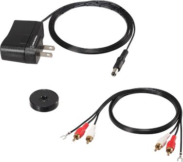 Програвач вінілу Audio-Technica AT-LPW30 з ремінним приводом, дерев'яний корпус, чорний колір