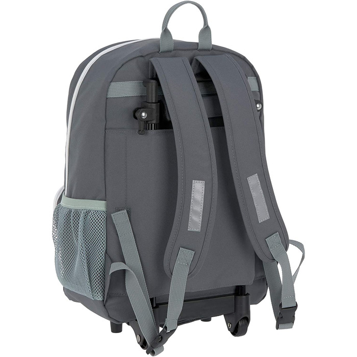 Повсякденний рюкзак-візок для друзів 2 в 1 дитячий рюкзак-футляр 25x16x39 см (темно-сірий)