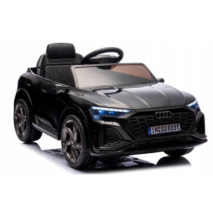Дитячий електромобіль Audi SQ8 чорний — автомобіль на акумуляторі для дітей