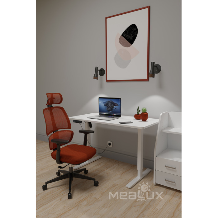 Крісло Mealux Leo Air Orange (арт.Y-543 KBY)