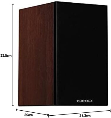 Пара динаміків Wharfedale Diamond 12.2 Книжкова полиця, горіх