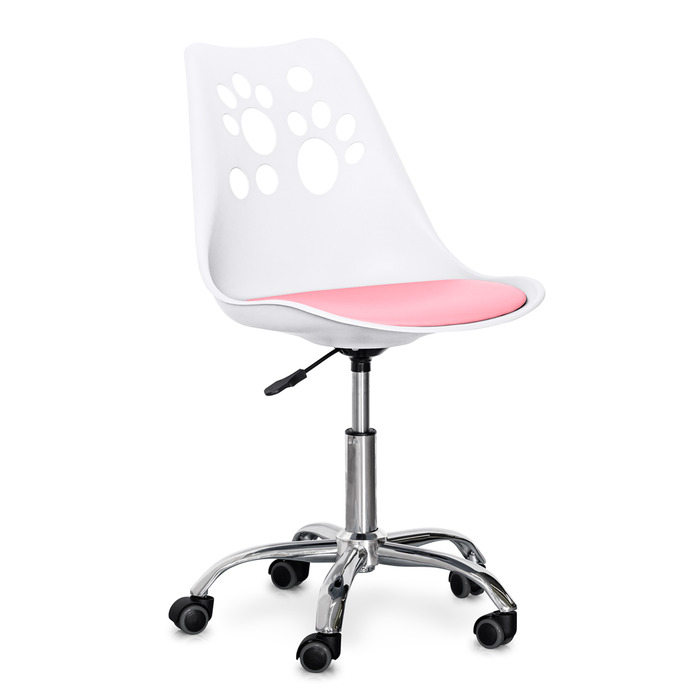 Дитяче крісло Evo-kids Indigo White / Pink (арт H-232 W/PN)