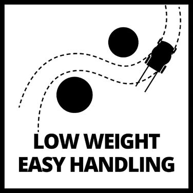 Електричний газонокосарка Einhell GC-EM 1032, 1000 Вт, ширина зрізу 32 см, для газонів до 300 м²