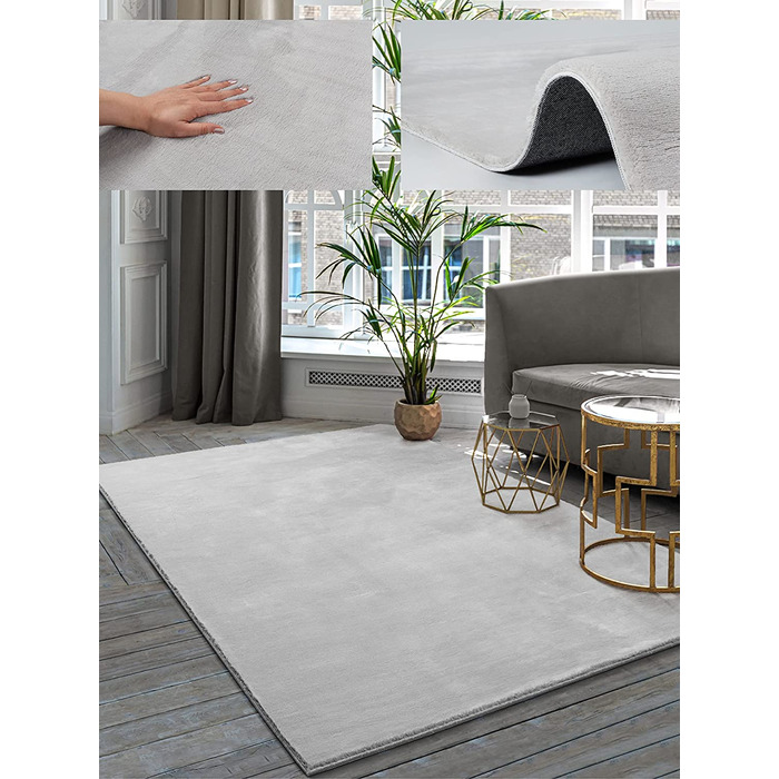 Килим для дому The Carpet 120х170 см сірий