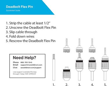 Бананова вилка Sewell Deadbolt, позолочена, 12 пар засувок, 6 пар гнучких штифтів, швидке підключення