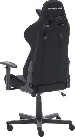 Ігрове крісло DXRacer FORMULA 2.2 FD01 - чорне, регульоване, ергономічне для офісу та дому
