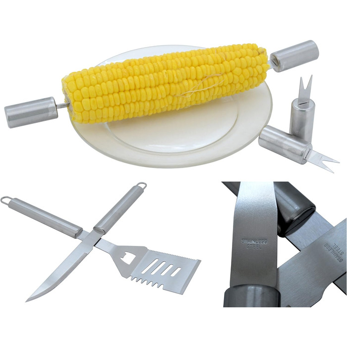 Набір гриля (30 предметів) у алюмінієвому кейсі