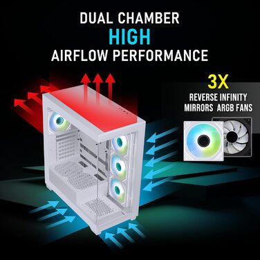 Корпус для ПК BitFenix CETO Premium Mid Tower (чорний)