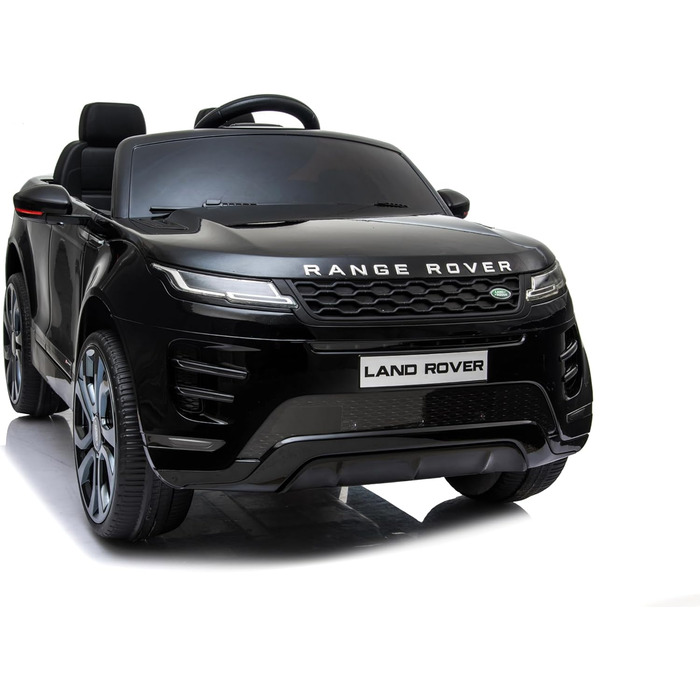 Дитячий електромобіль Range Rover Evoque 12V, ліцензія, білий/чорний