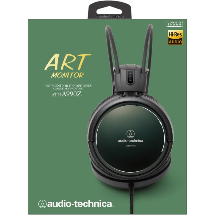 Навушники Audio-Technica A990Z темно-зелений металік